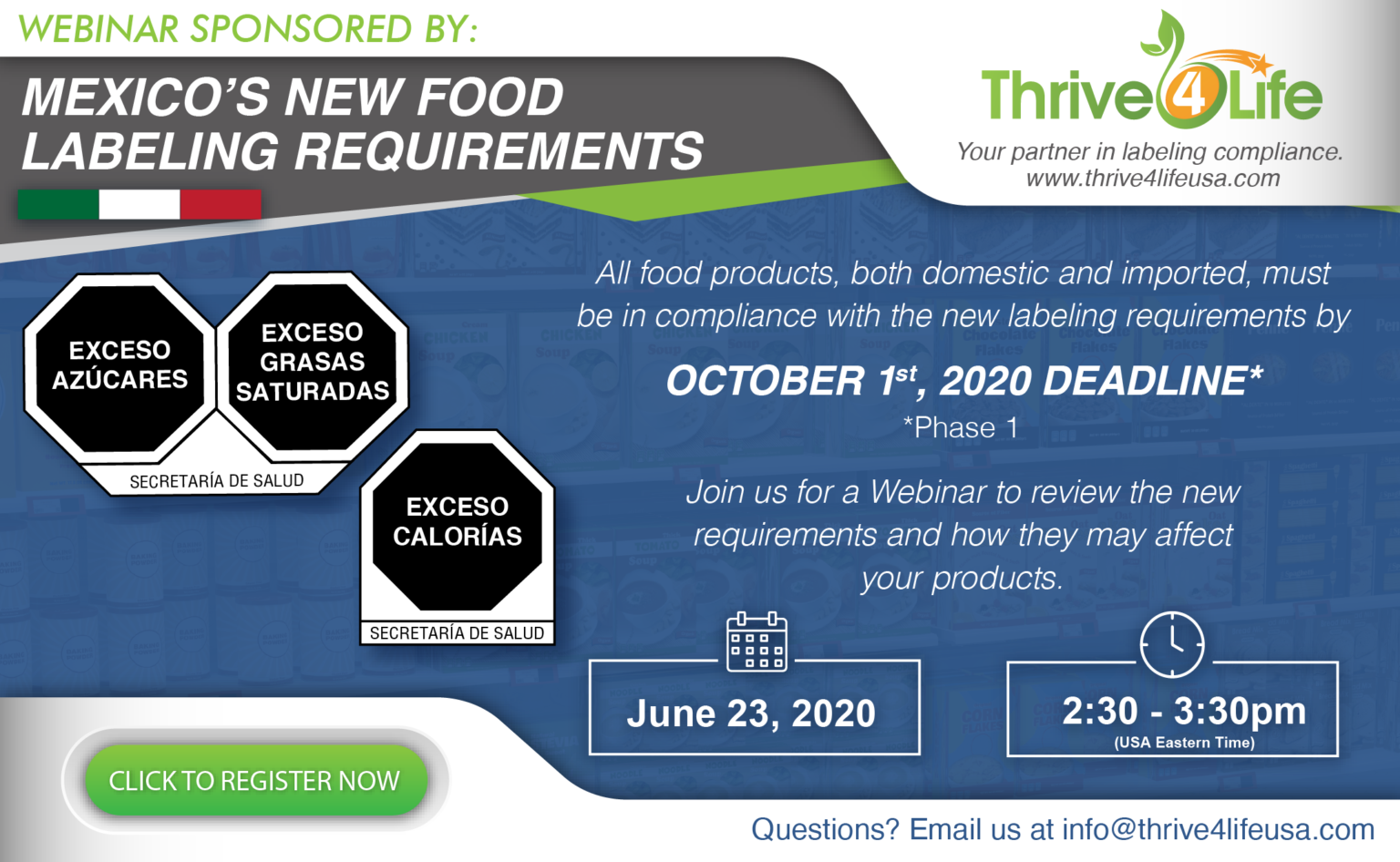 Understanding Mexico's New Labeling Requirements Free Course